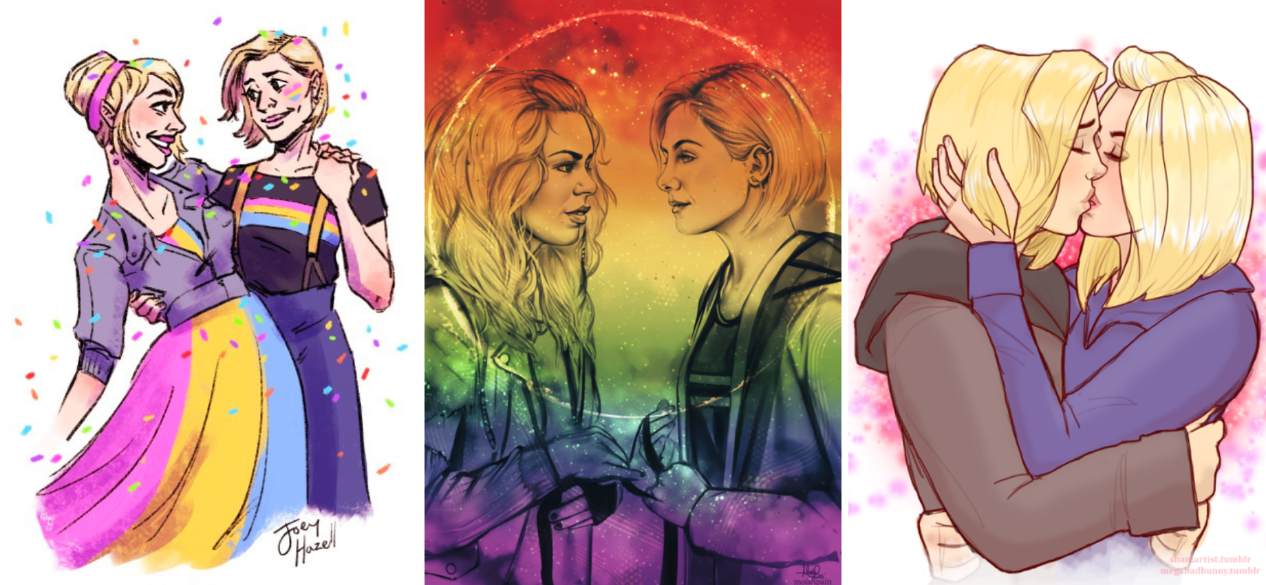 'Doctor Who': 22 The Doctor and Rose Tyler Fanart Pieces That Made Us Swoon