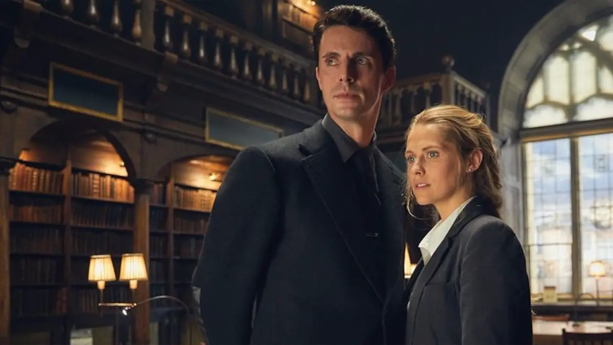 Matthew Goode and Teresa Palmer from A Discovery of Witches
