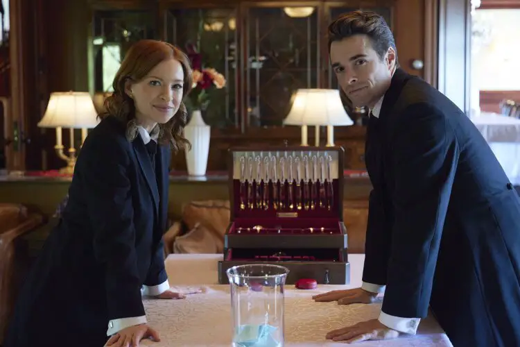 Hallmark Channel's "Butlers in Love" leads Corey Cott and Stacey Farber Butlers in Love review