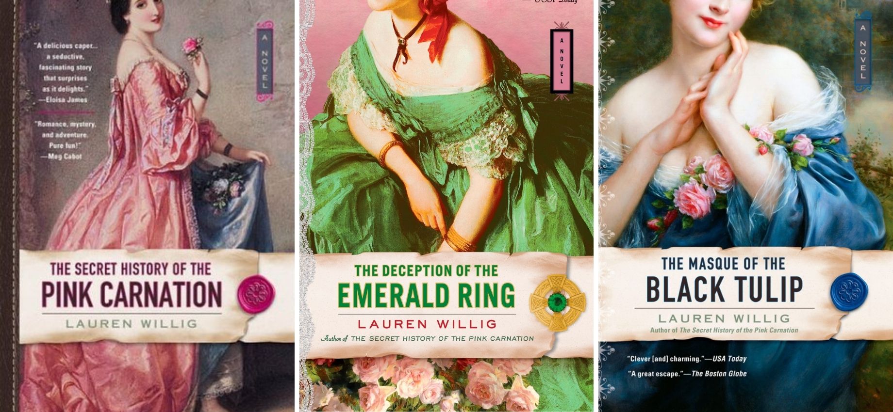 The 'Pink Carnation' Series: Please Adapt These Books