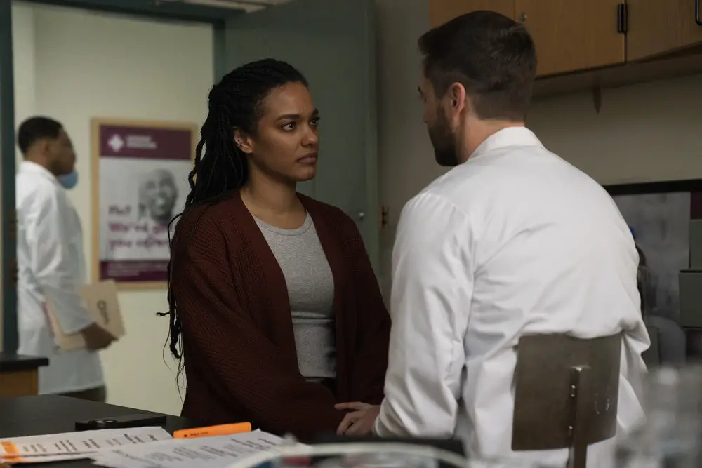 New Amsterdam 4x18 "No Ifs, Ands, or Buts" Freema Agyeman as Dr. Helen Sharpe