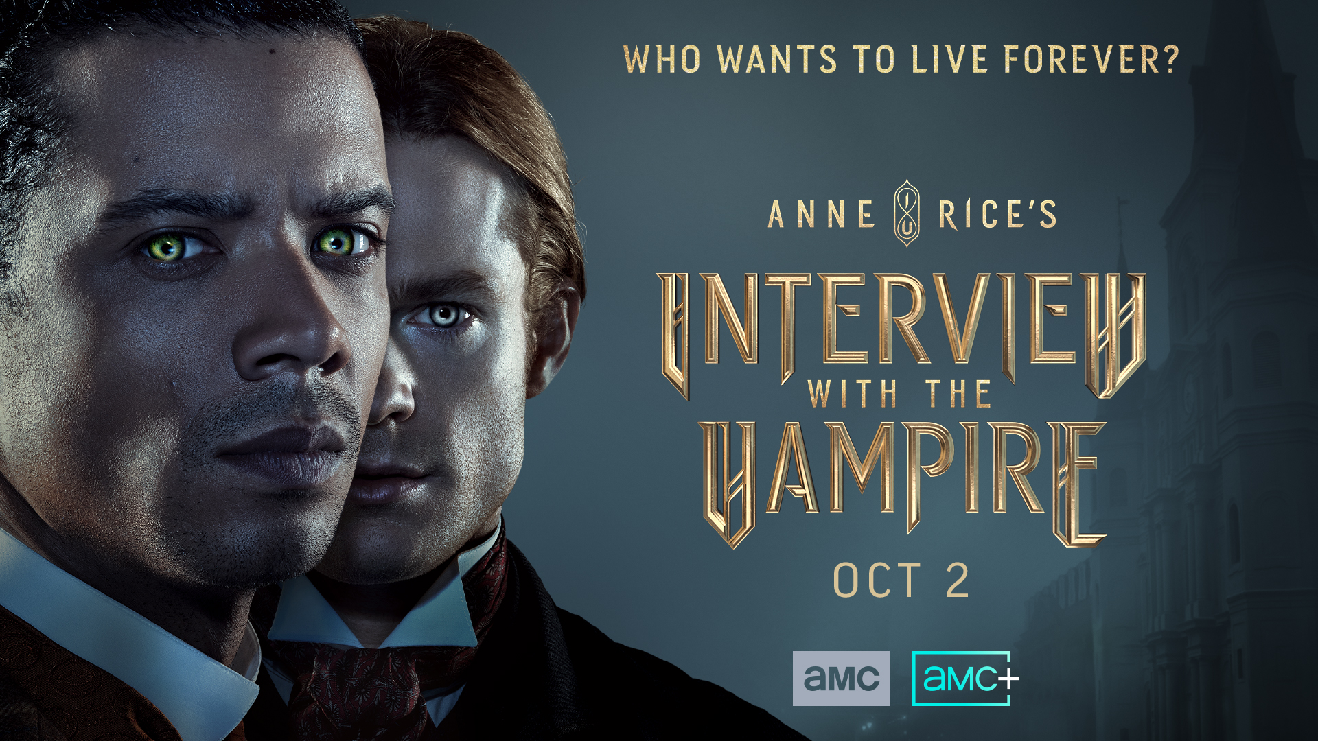 Anne Rice's Interview with the Vampire new trailer and key art AMC