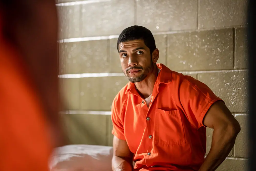 Law & Order: Organized Crime 3x04 "Spirit In The Sky" Pictured: Rick Gonzalez as Det. Bobby Reyes -- (Photo by: Zach Dilgard/NBC)