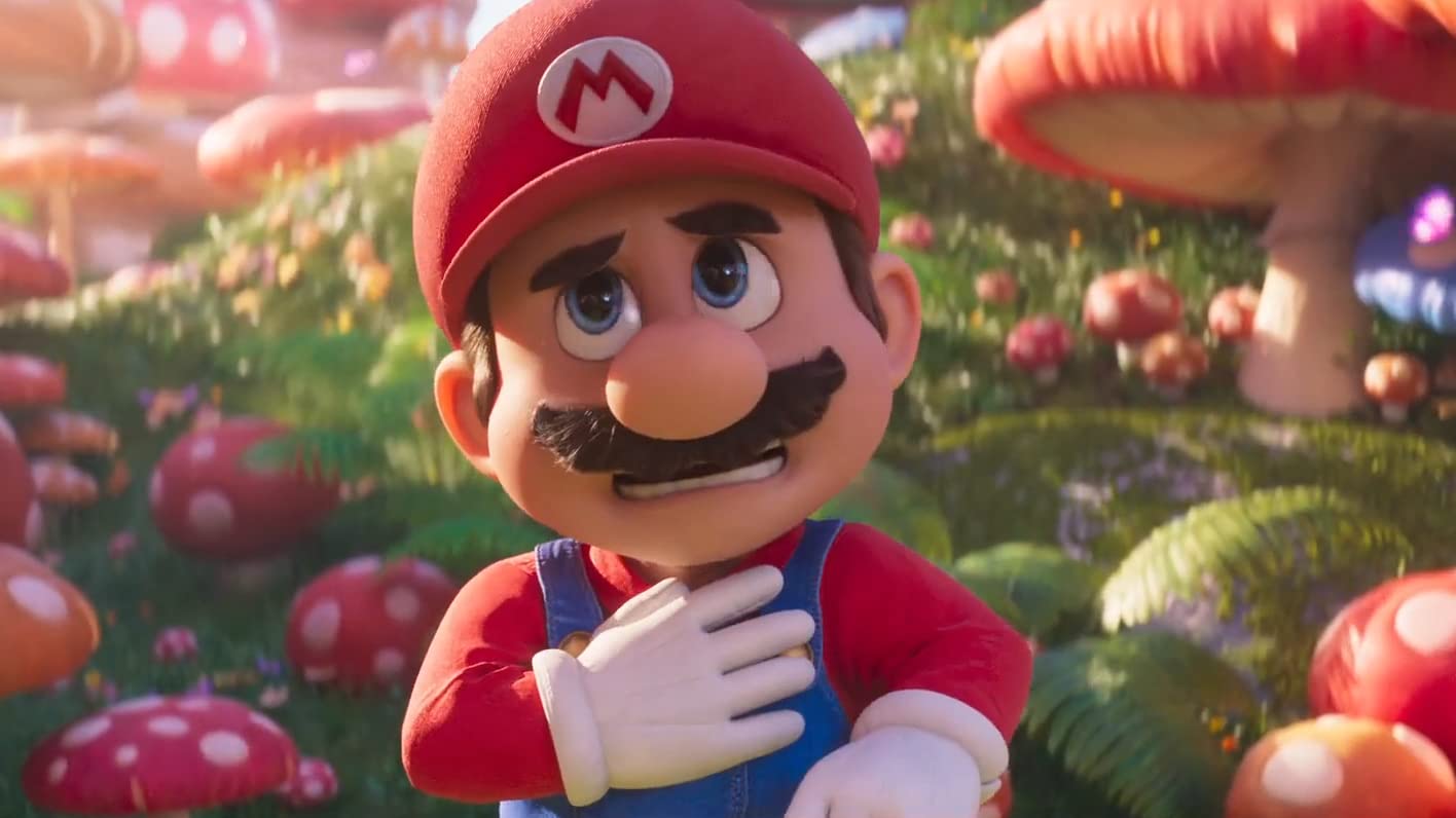 Super Mario Bros. Movie Trailer Mario