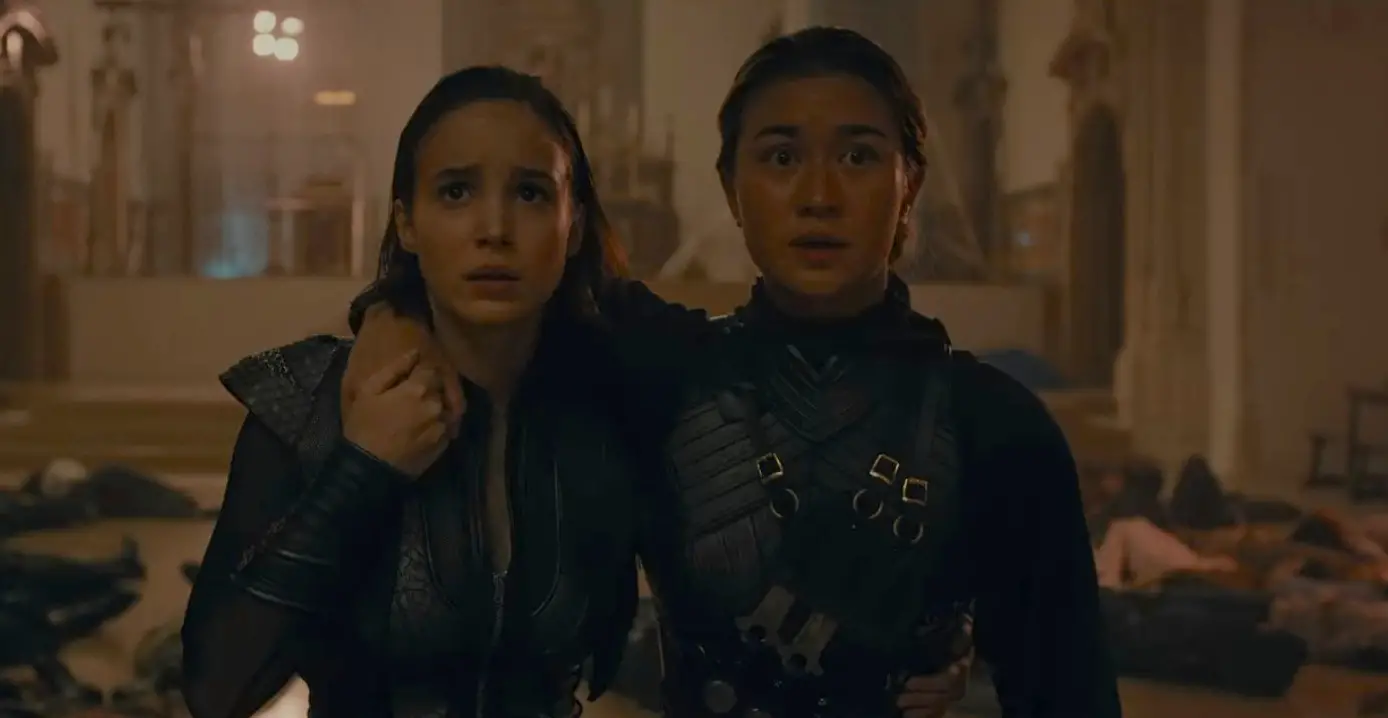 Ava and Beatrice in Warrior Nun 2x04
