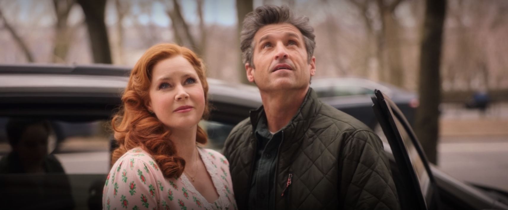 Disenchanted movie Amy Adams as Giselle and Patrick Dempsey as Robert