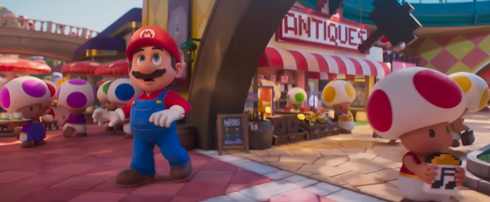 Super Mario Bros Movie First Clip