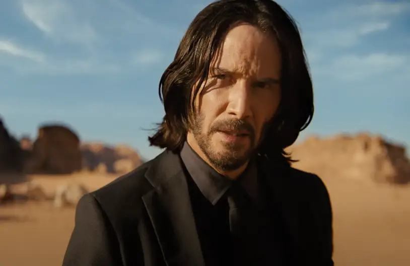 Keanu Reeves in the final trailer for John Wick 4