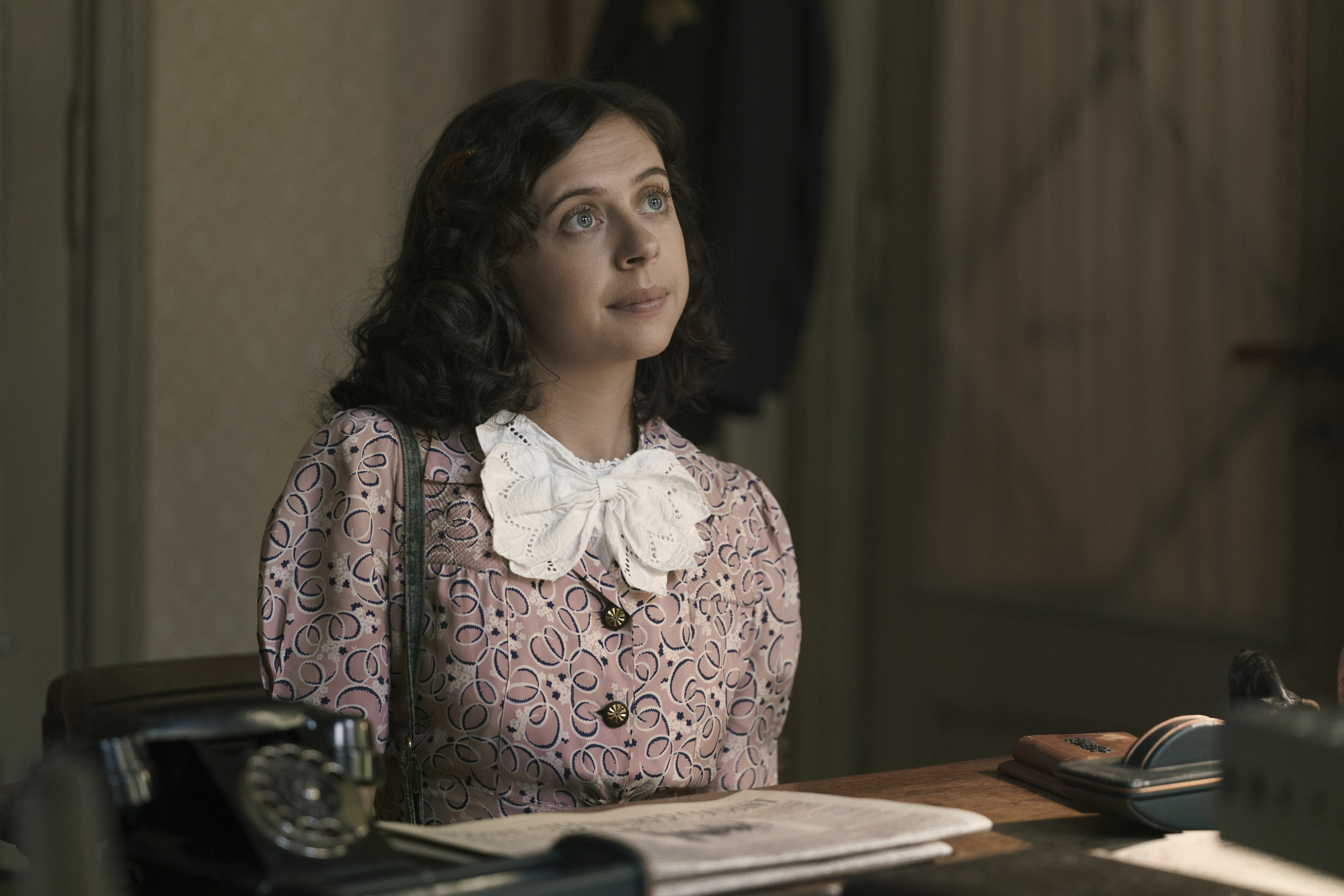 A Small Light Bel Powley as Miep Gies National Geographic for Disney/Dusan Martincek)