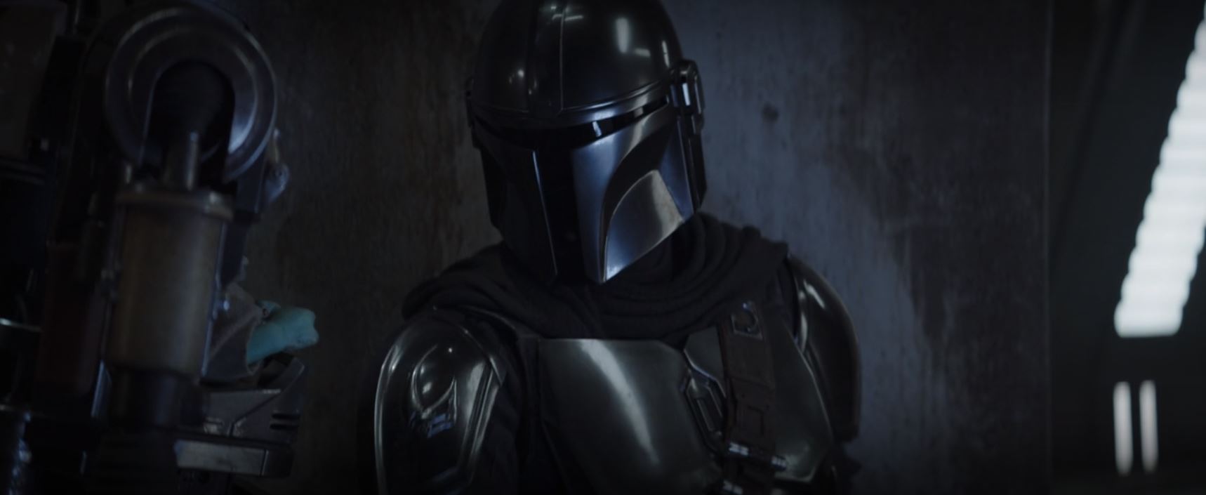 Pedro Pascal as Din Djarin in The Mandalorian 3x08. Courtesy of Lucasfilm and Disney Plus.