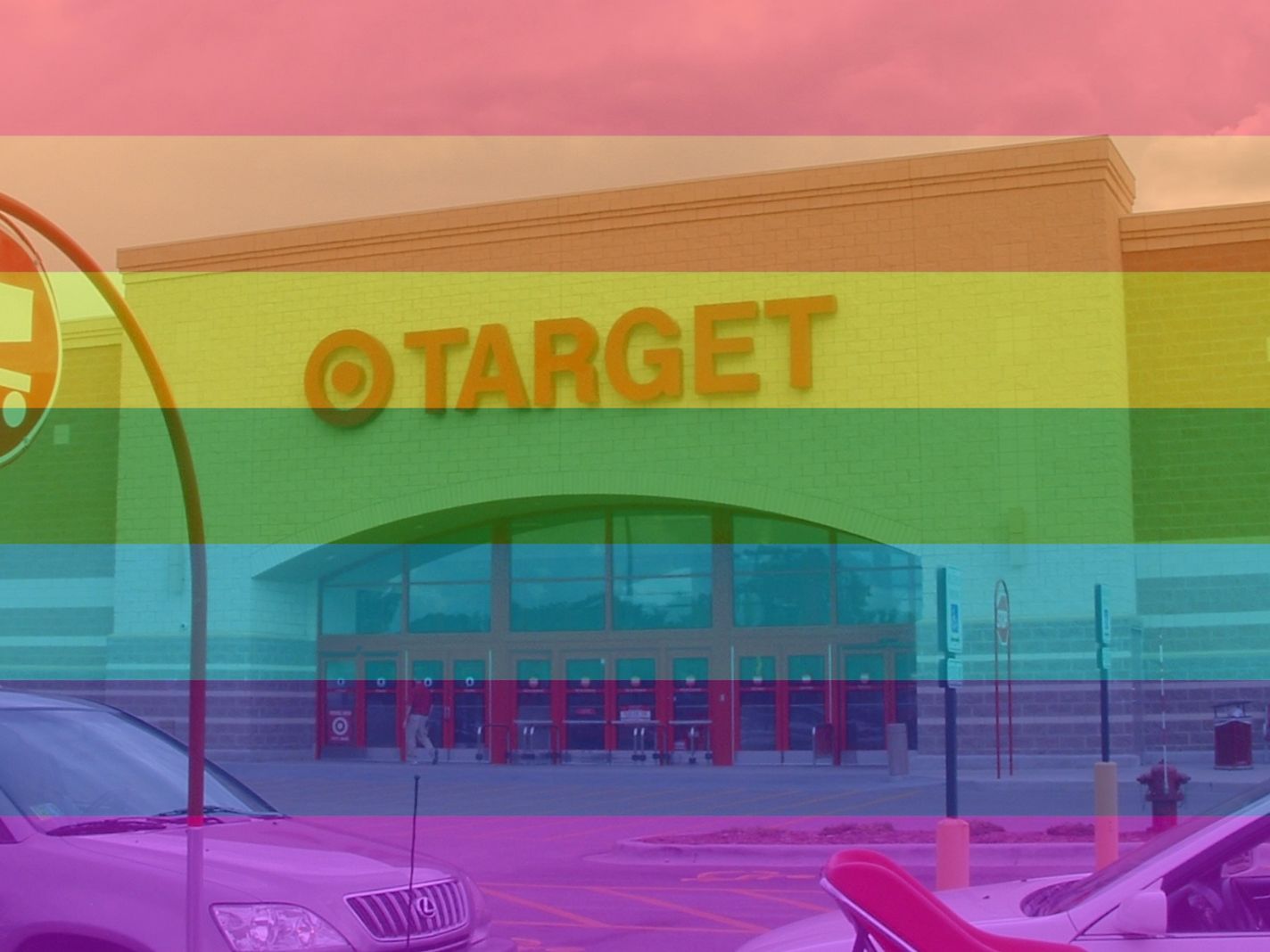 Target storefront, from suburban Chicagoland. Photograph taken May 28, 2005 by Kelly Martin.