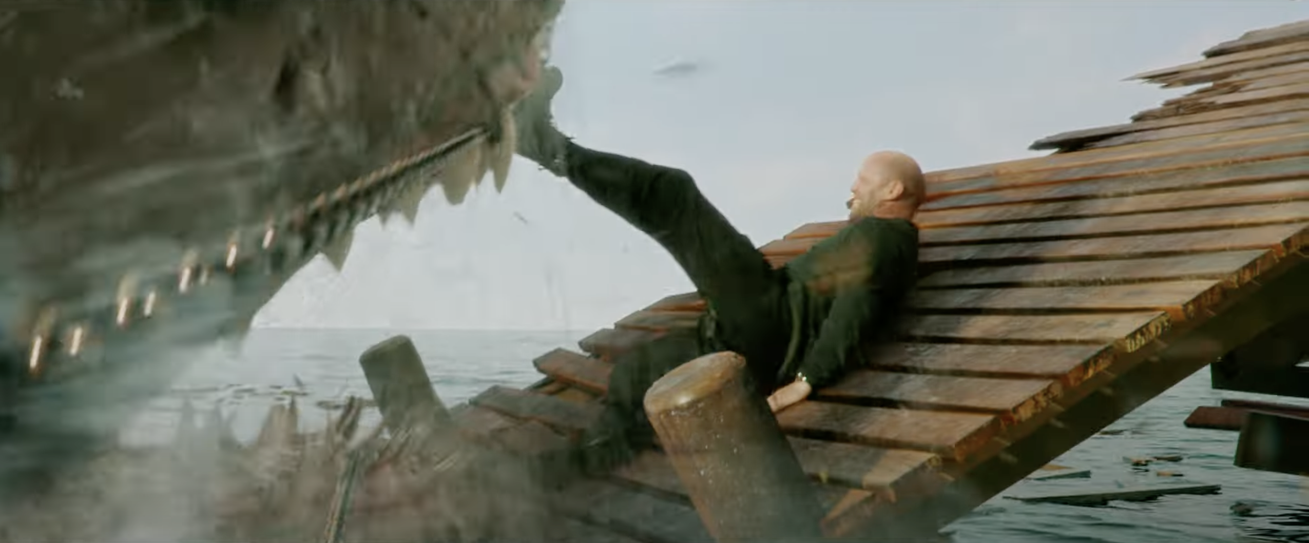 Jason Statham in The Meg 2: The Trench