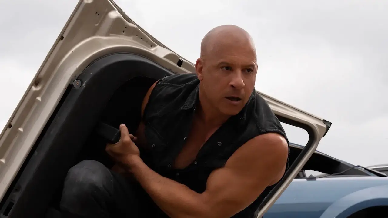 Vin Diesel in Fast X from the Fast and Furious franchise