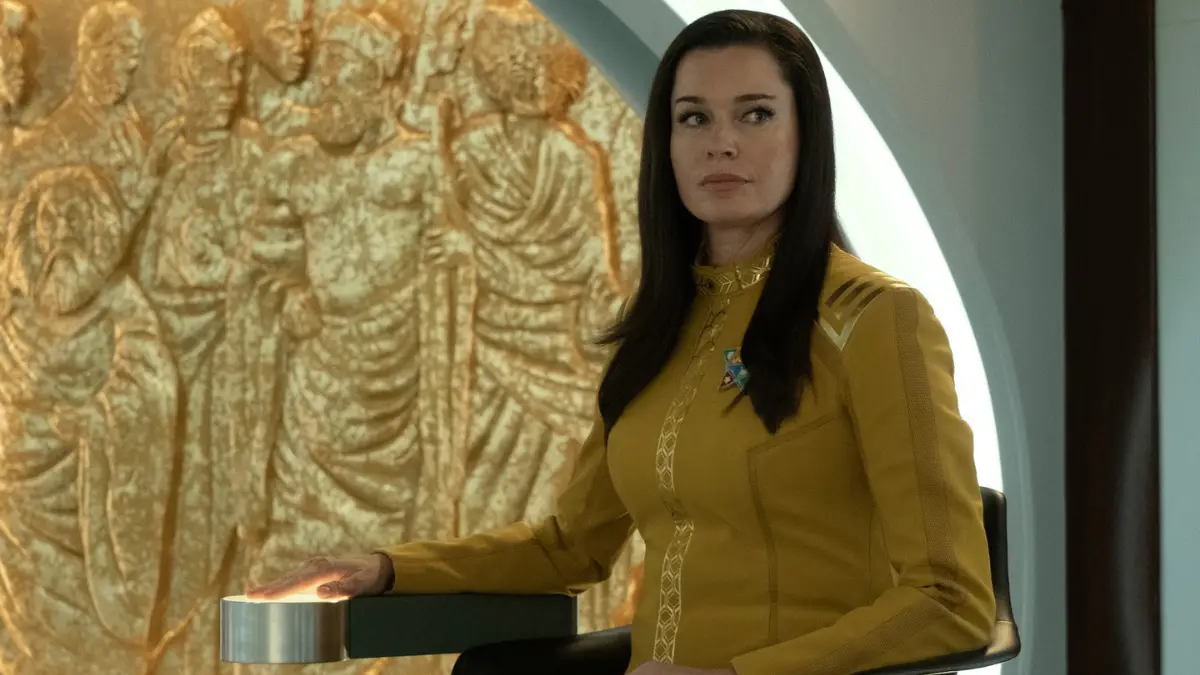 Rebecca Romijn in Star Trek: Strange New Worlds 2x02 "Ad Astra per Aspera."