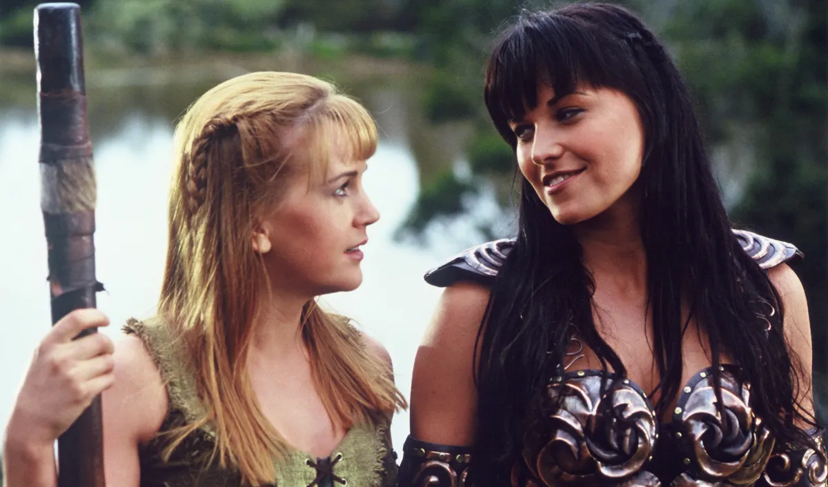 Xena and Gabrielle from Xena: Warrior Princess