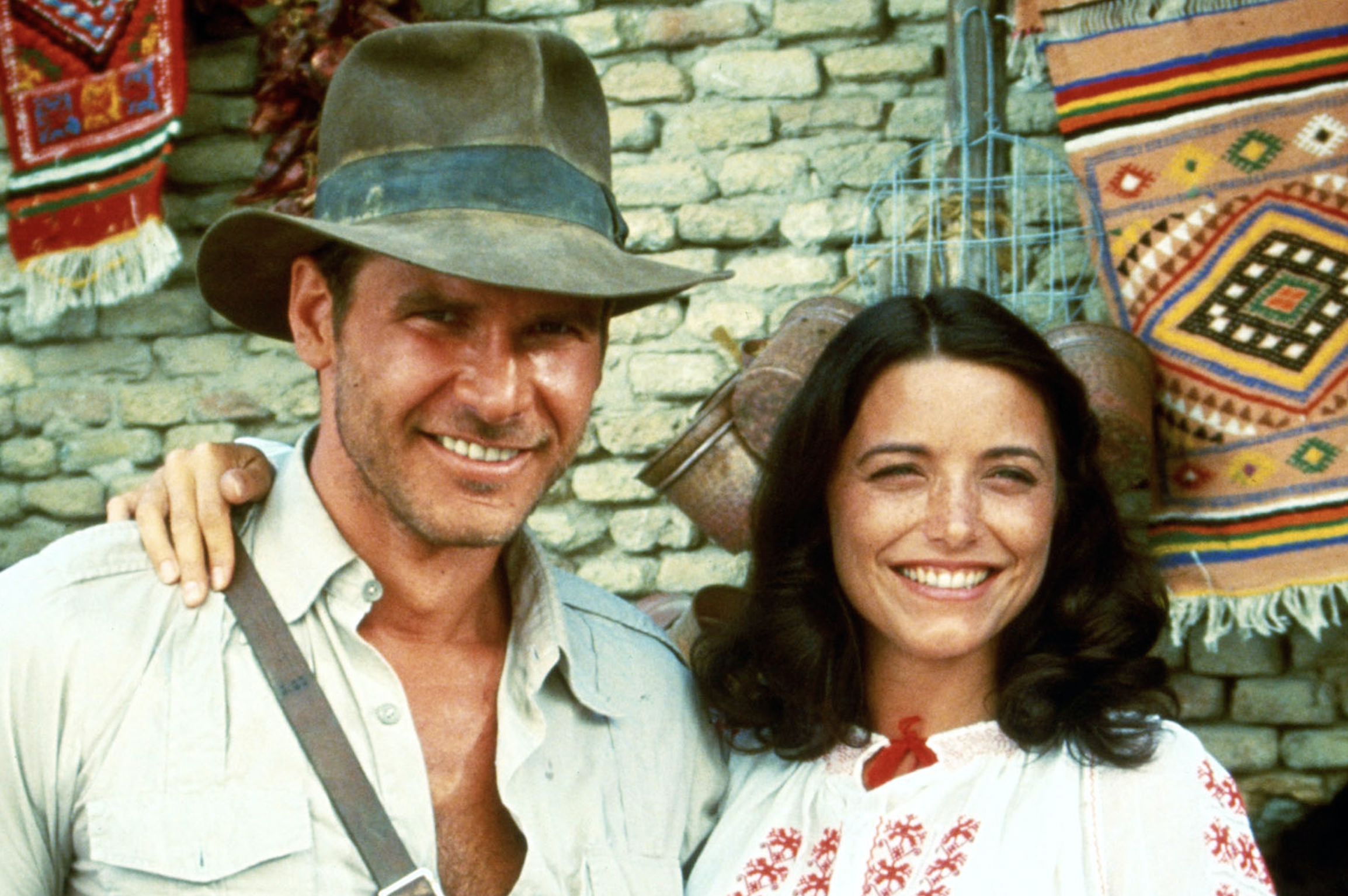 Harrison Ford and Karen Allen for Raiders of the Lost Ark. Courtesy of Lucasfilm.