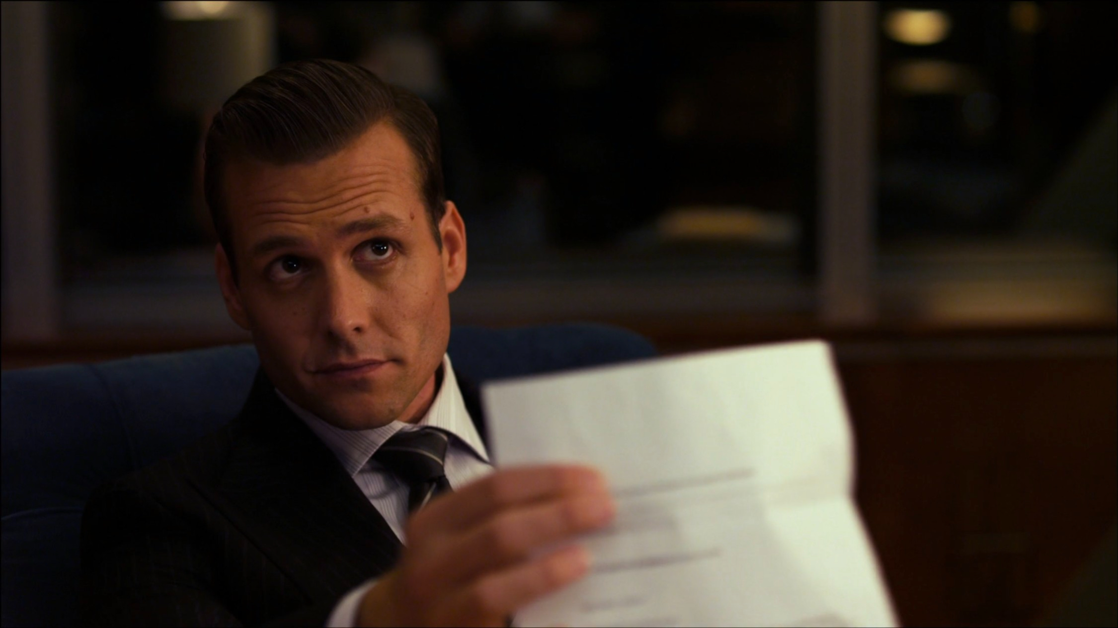 Suits: Gabriel Macht as Harvey Specter