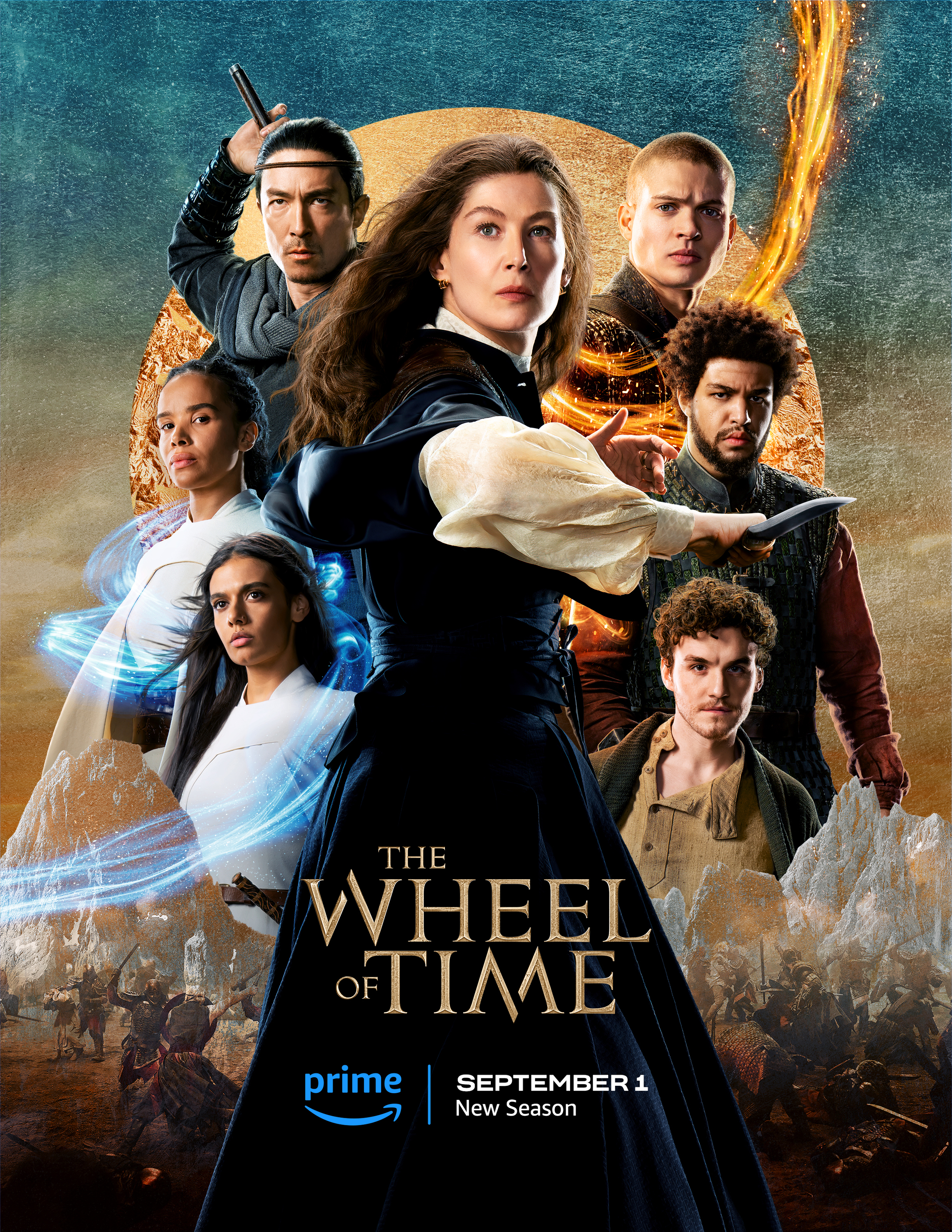 The Wheel of Time season 2 poster. Courtesy of Prime Video.