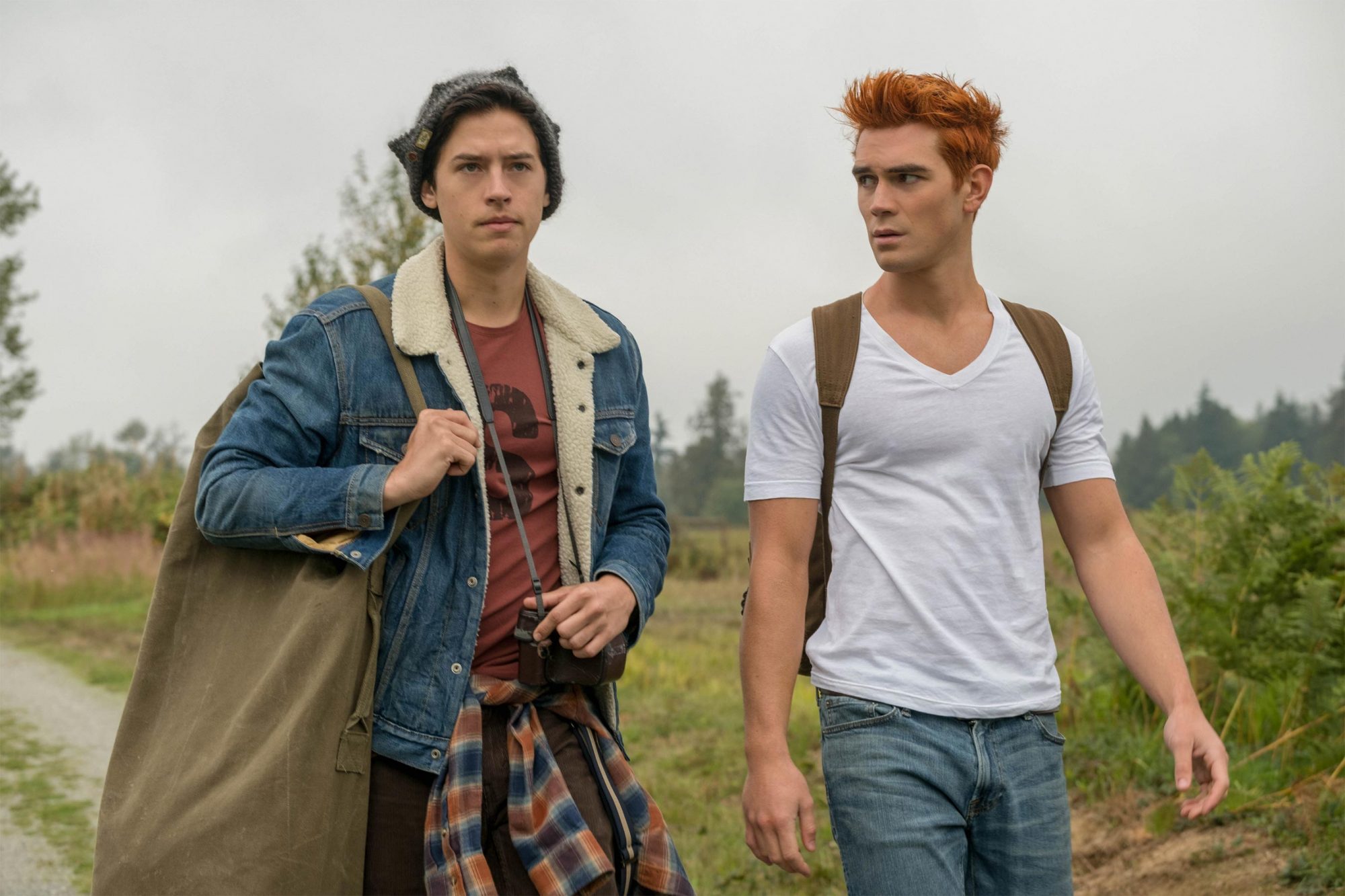 Jughead and Archie on Riverdale
