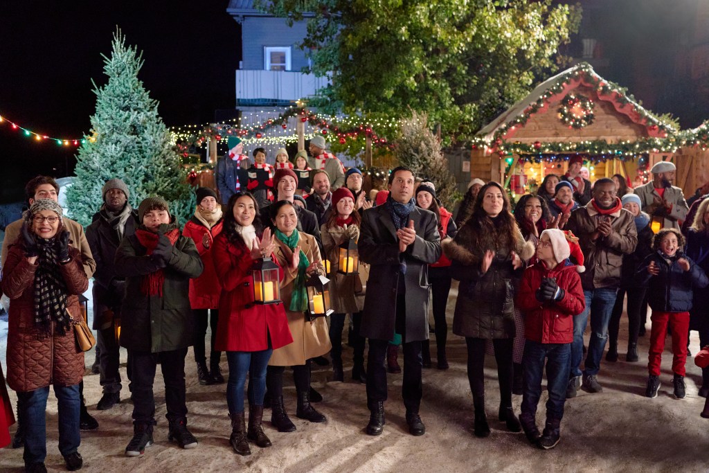 Large christmas murals