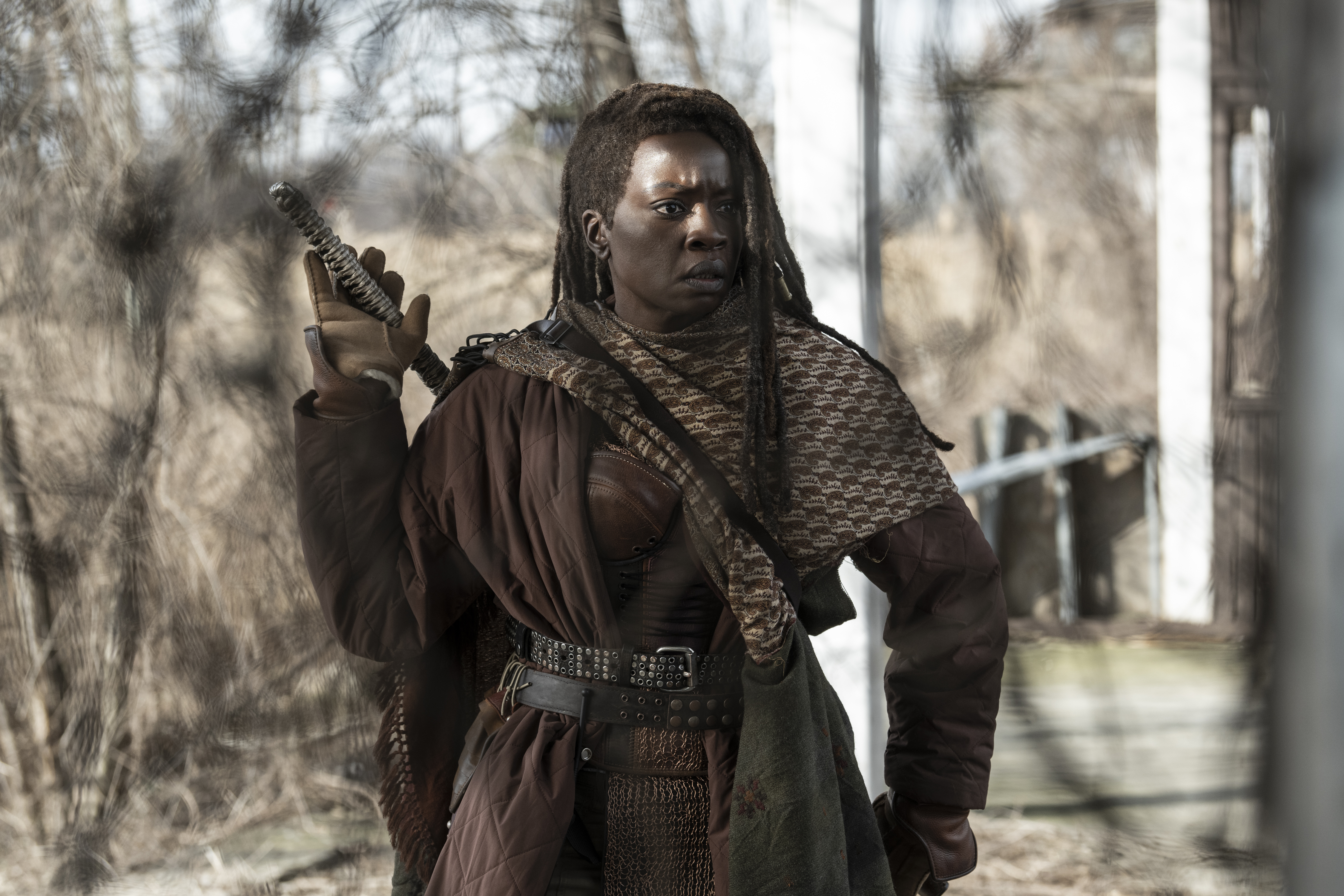 Danai Gurira as Michonne in The Ones Who Live