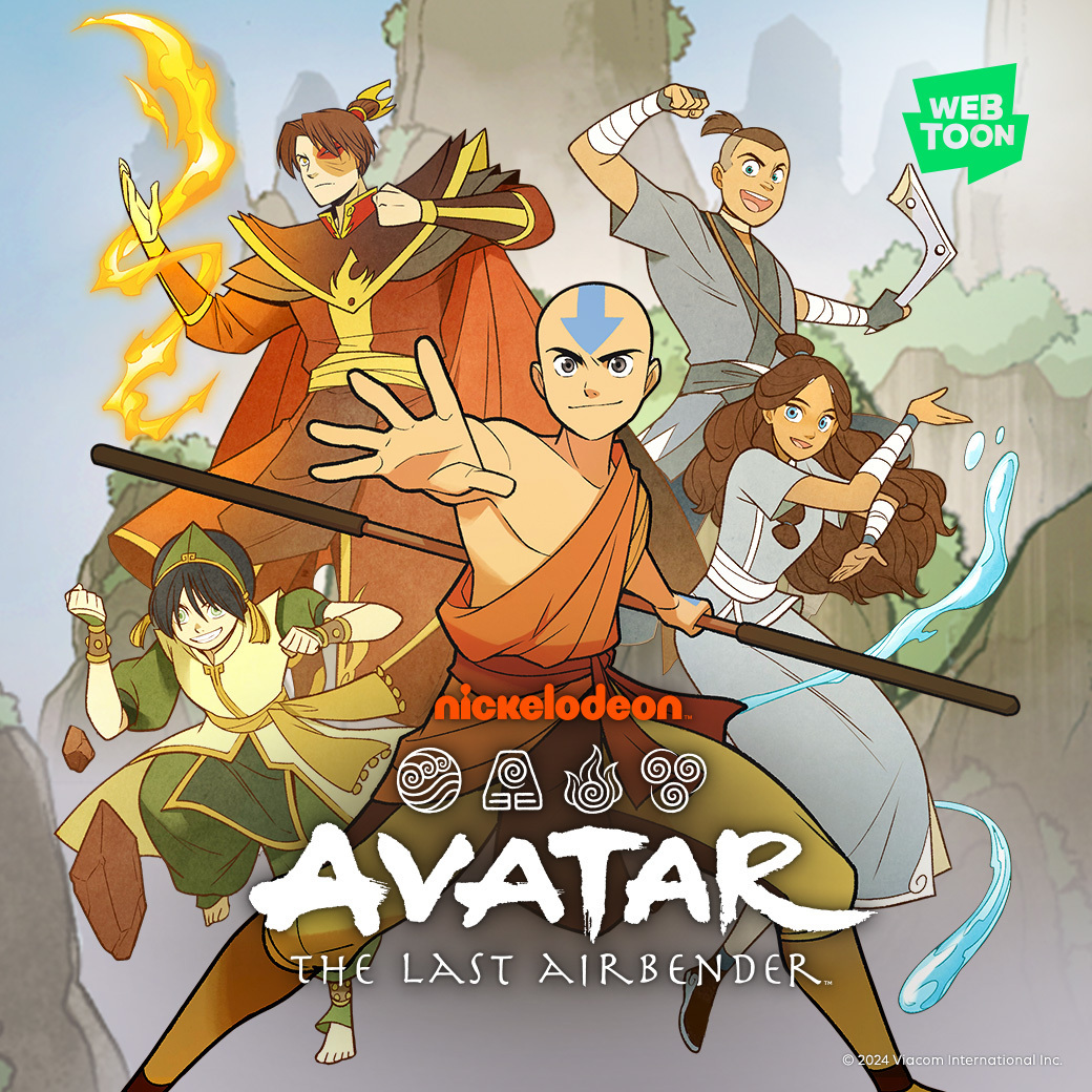Avatar: The Last Airbender webtoon cover