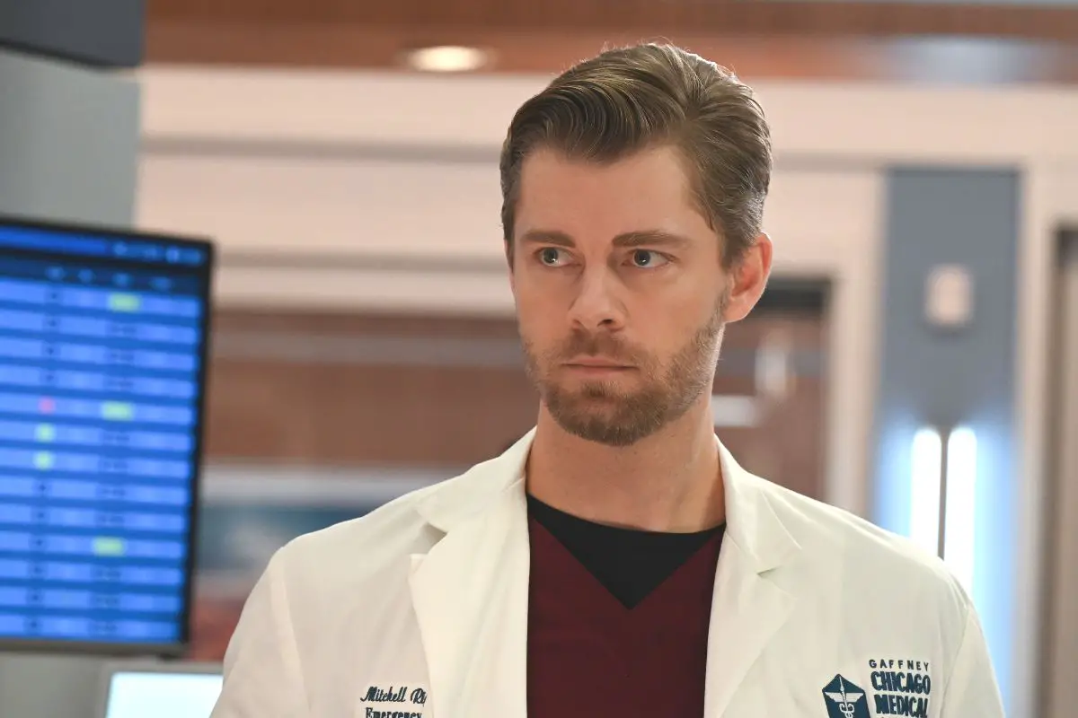 Luke Mitchell as Dr. Mitch Ripley on Chicago Med