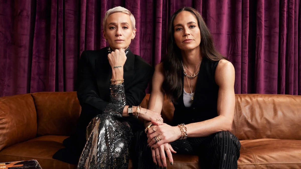Megan Rapinoe and Sue Bird
