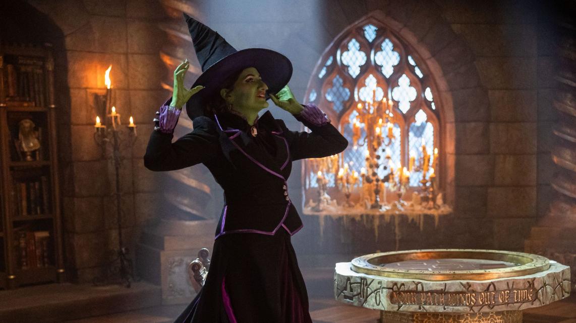 Agatha Harkness (Kathryn Hahn) in Marvel Television's AGATHA ALL ALONG, exclusively on Disney+. Photo by Chuck Zlotnick. © 2024 MARVEL.