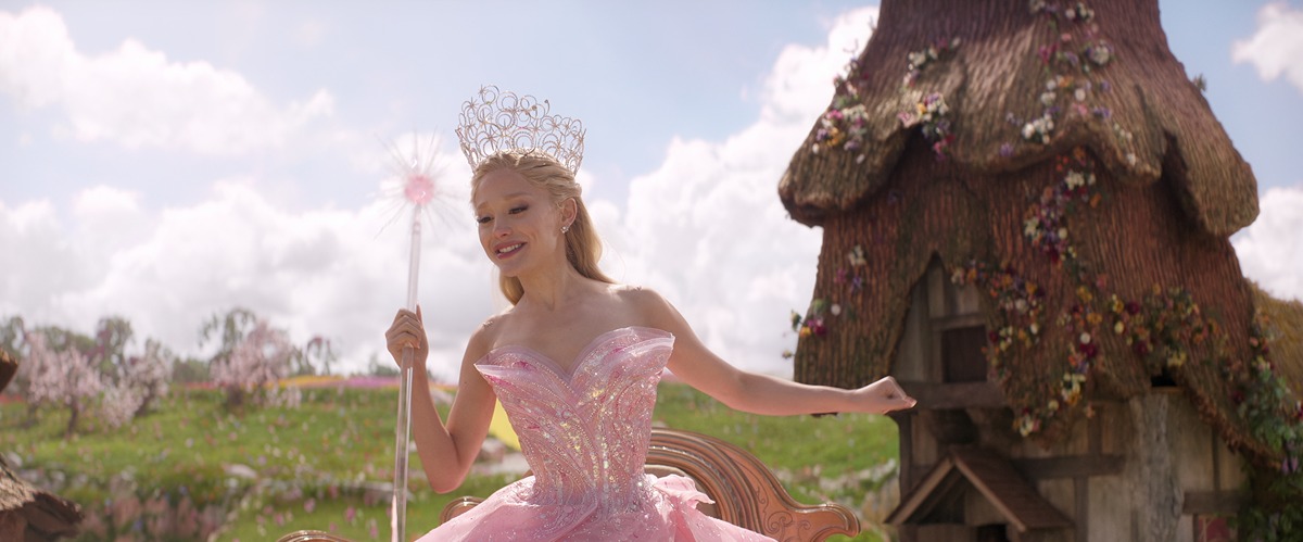 Ariana Grande as Glinda in the 'Wicked' movie
