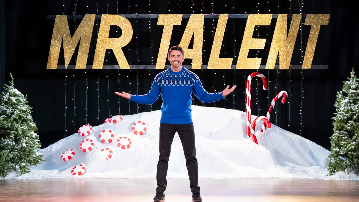 Jonathan Bennett in Finding Mr. Christmas