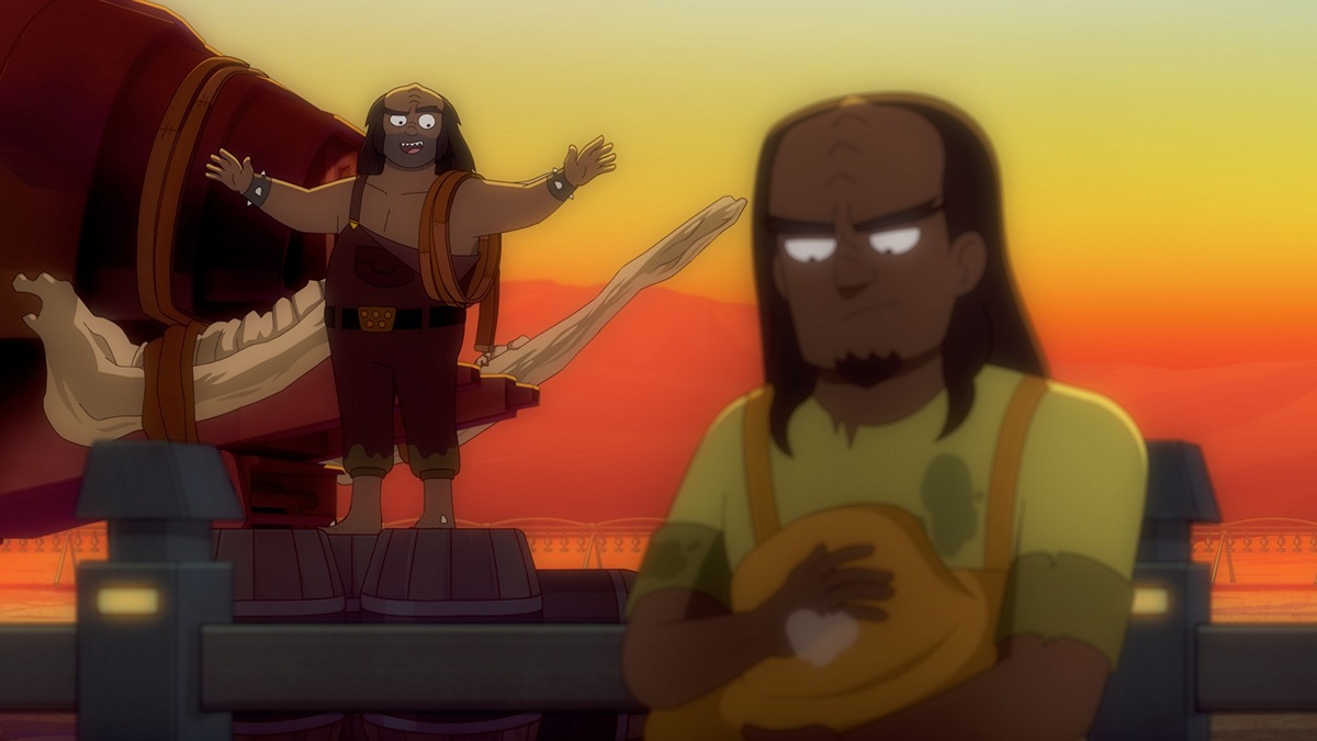 John Curry as Ma'ah in Star Trek: Lower Decks season 5 episode 4 "A Farewell to Farms."