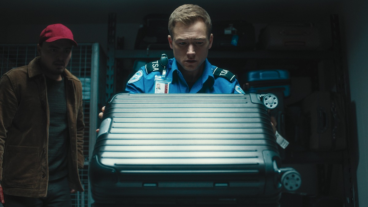 Taron Egerton as Ethan Kopek in Netflix's 'Carry-On'