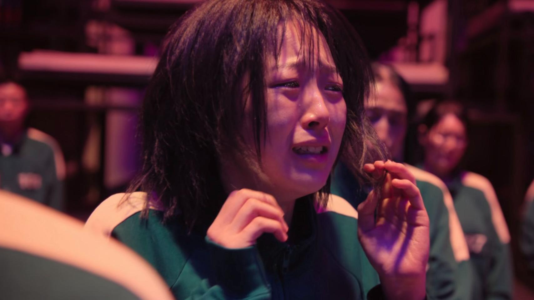 Kim Si-Eun as Young-mi in Squid Game season 2 episode 5