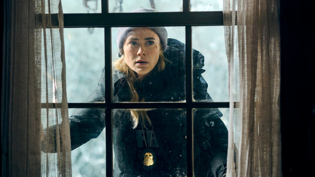 Melissa Roxburgh as Rebecca ‘Bex’ Henderson in The Hunting Party 'Richard Harris'