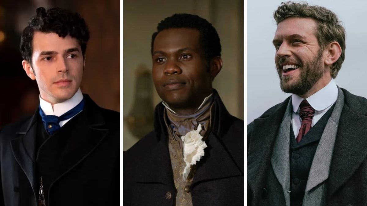 Larry Russell of HBO’s The Gilded Age John Stirling of Netflix's Bridgerton Alexander Blake of PBS's Miss Scarlet