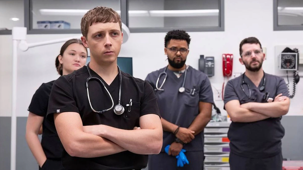 Gerran Howell in The Pitt Season 1 Episode 9