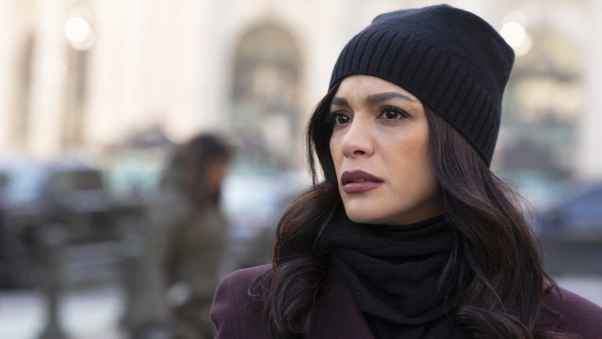 Odelya Halevi as A.D.A. Samantha Maroun in Law & Order Season 24 Episode 12 'Duty to Protect'