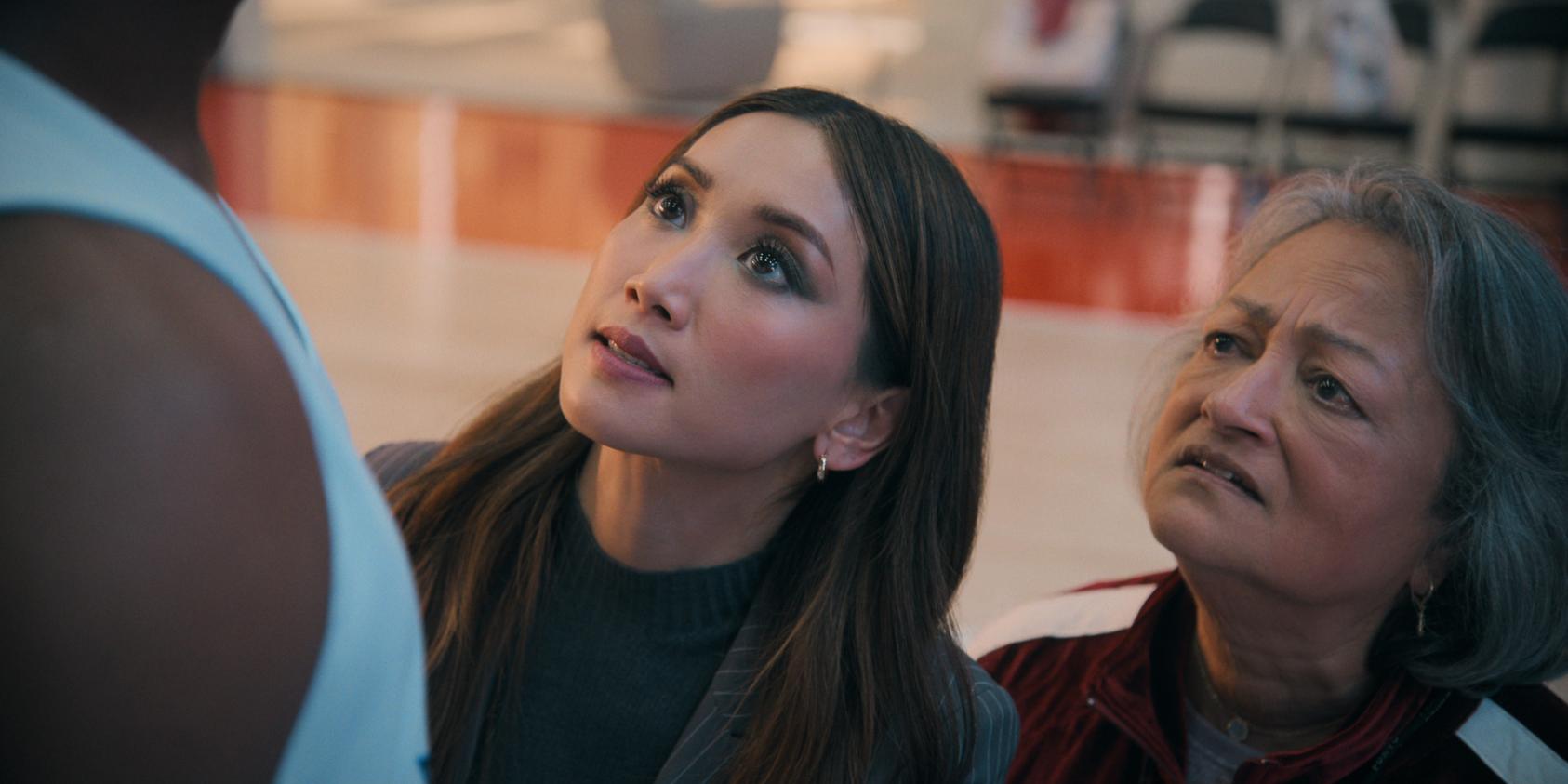 Running Point Season 1, Episode 6, "The Yips" - renda Song as Ali and Ranjita Chakravarty as Eesha Aman