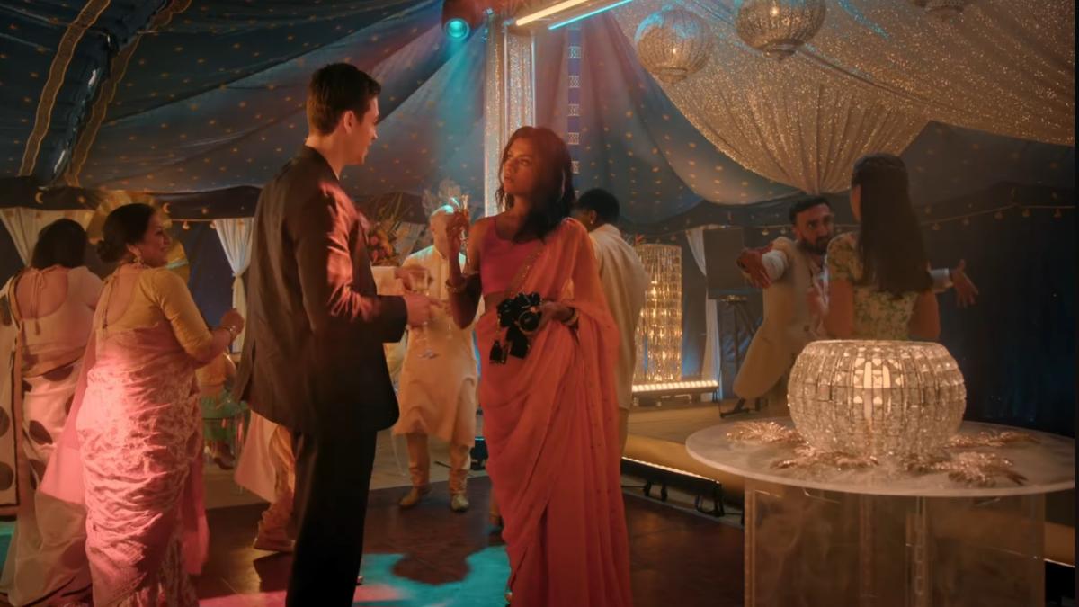 Hero Fiennes Tiffin & Simone Ashley. Picture This. Prime Video.