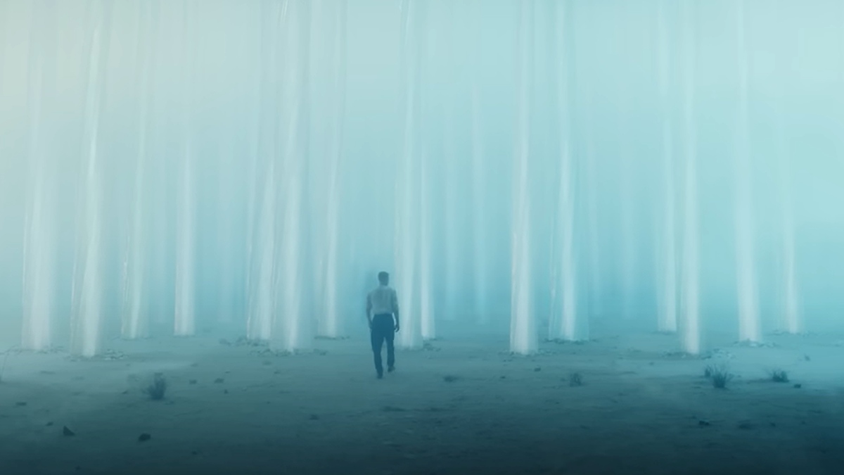 Josha Stradowski as Rand In The Wheel of Time 3x04. Courtesy of Prime Video.