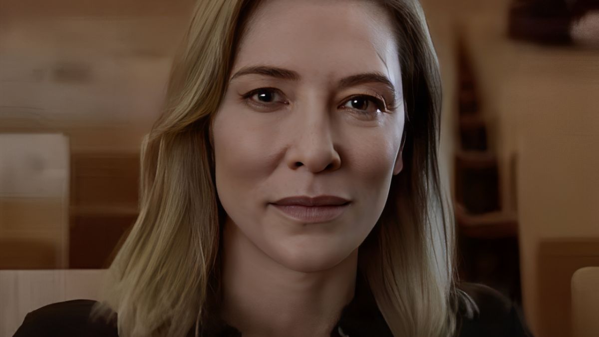Cate Blanchett in a scene from Tár