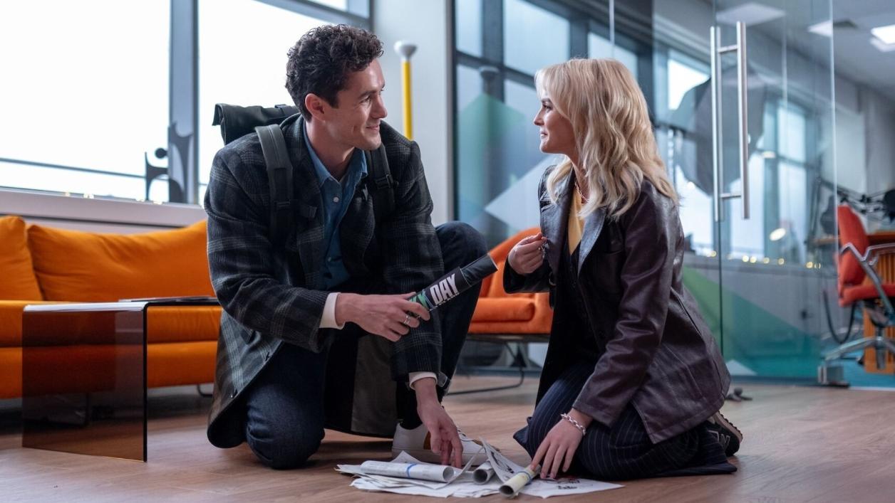 Picture Shows: Conrad (Jonah Hauer-King) Ruby Sunday (Millie Gibson) in Doctor Who Season 2 Episode 4 "Lucky Day"