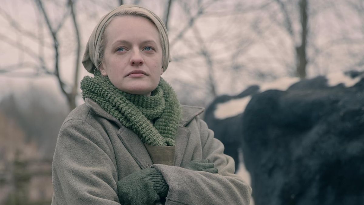 Elisabeth Moss as June Osborne in The Handmaid’s Tale