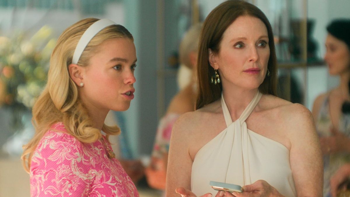 Julianne Moore and Milly Alcock in Sirens