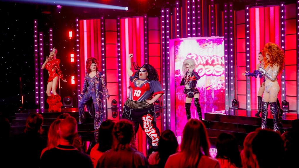 RuPaul's Drag Race All Stars 10 Episode 5 queens in rapping roast