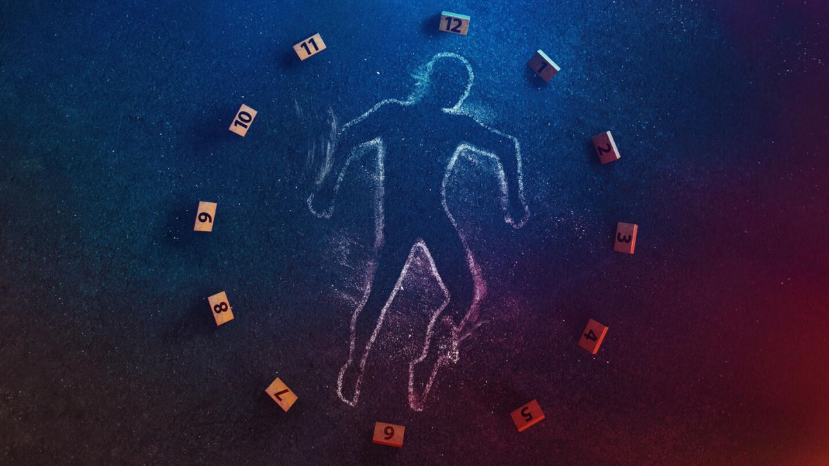 The First 48 Season 28 key art shows a chalk outline of a man with crime scene placards