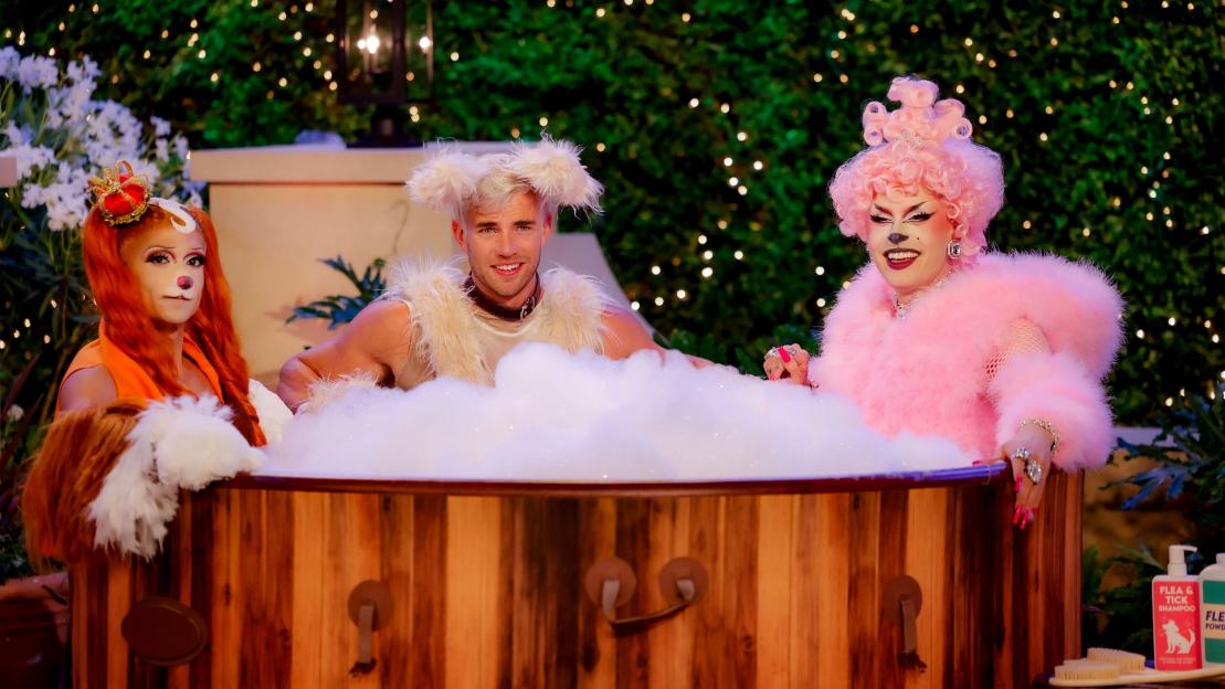 RuPaul's Drag Race All Stars 10 episode 9 Denali and Daya in The Golden Bitchelor challenge