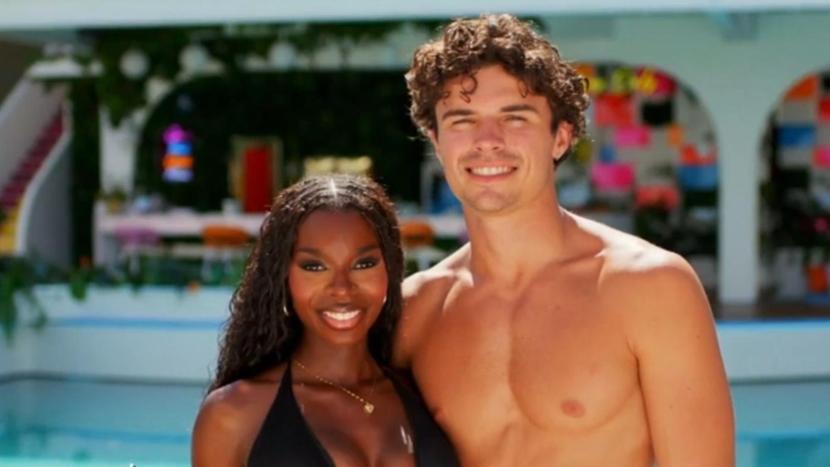 Olandria and Nic Love Island USA Season 7 aka Nicolandria