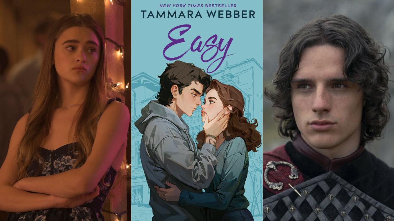 Lizzy Greene as Lauren in Ransom Canyon. Netflix. Easy 2nd Edition Book cover. Tammara Webber. Harry Collett as Jace in House of the Dragon. HBO Max.